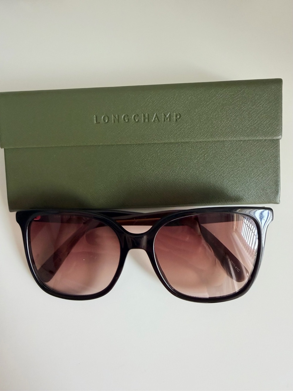 Longchamp Black Frame Sunglasses LO807s